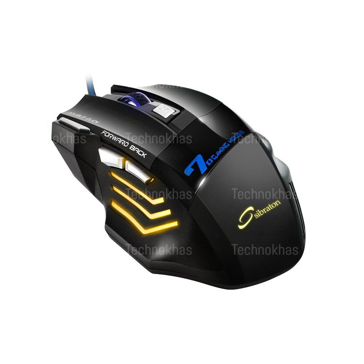 موس با سیم گیمینگ سیبراتون SM3105G